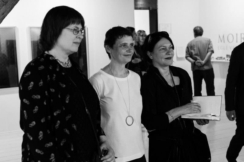 Eglės Vertelkaitės parodos MOIROS atidarymas Klaipėdoje. Nuotrauka © Domas Rimeika